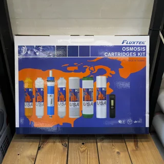 پک 7 مرحله ای فیلتر تصفیه اب تایوانی fluxtek همراه هدیه